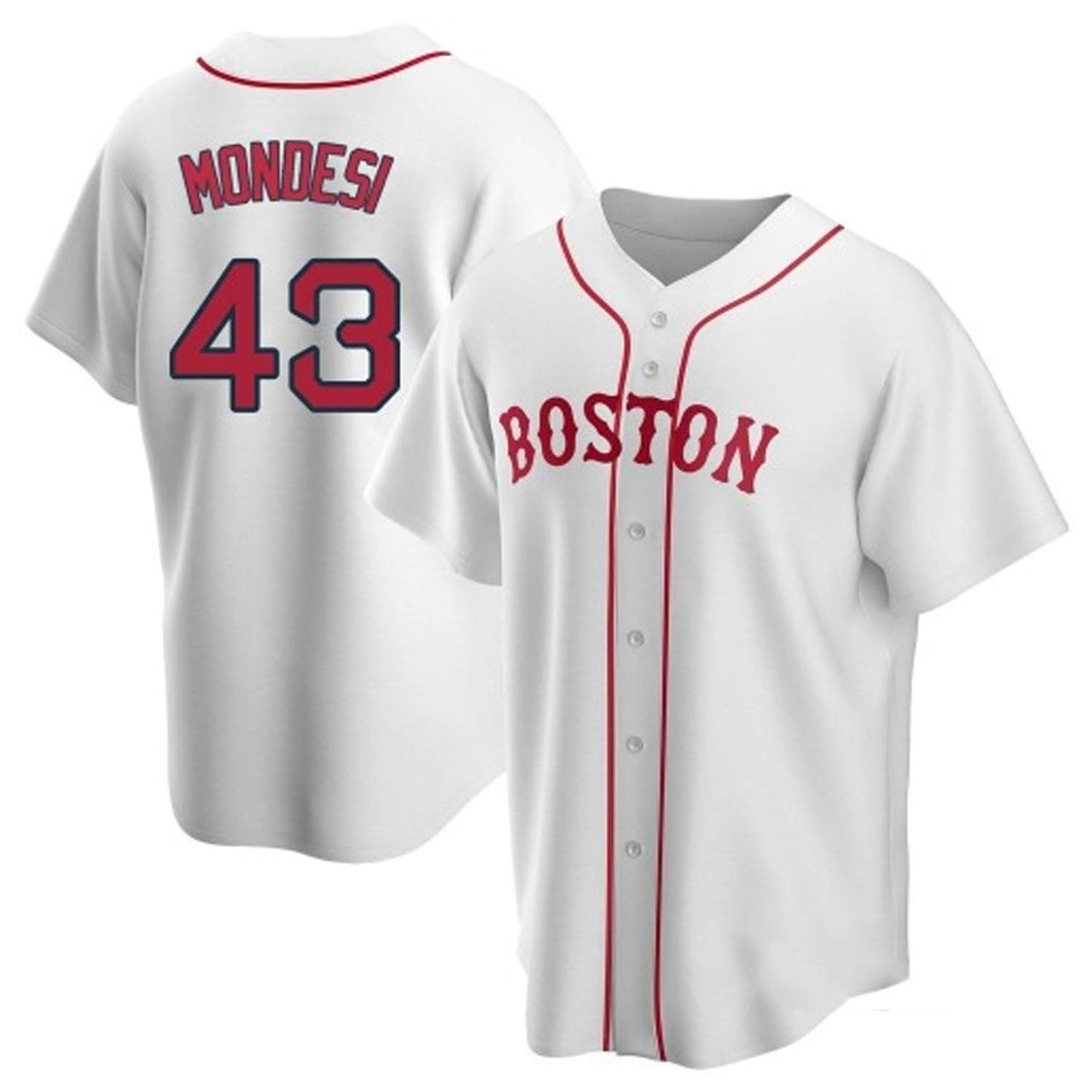 Baseball Adalberto Mondesi Boston Red Sox 43 Jersey