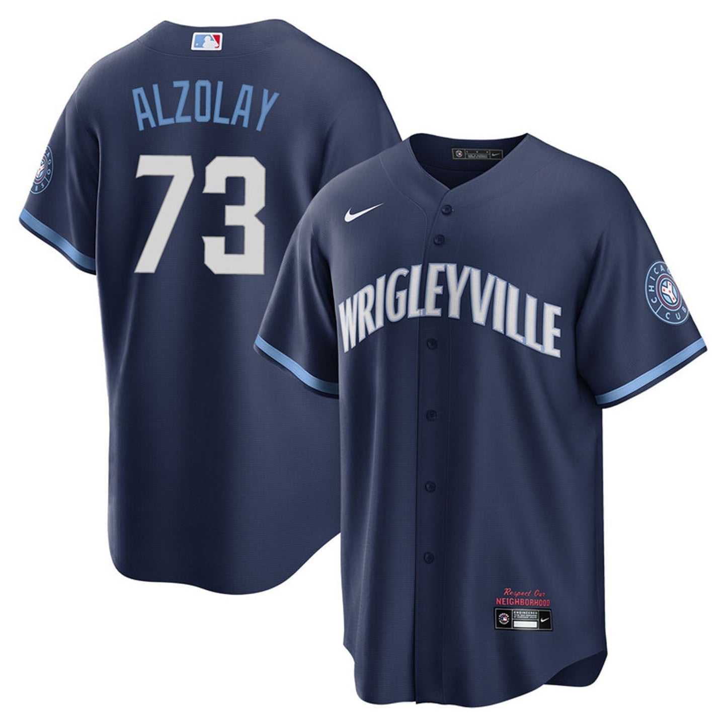Baseball Adbert Alzolay Chicago Cubs 73 Jersey