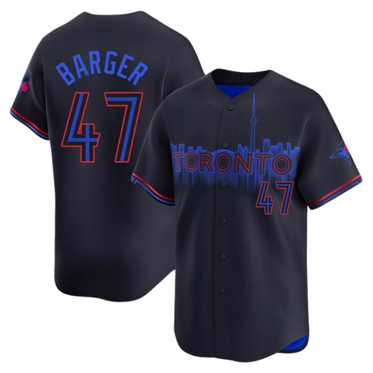 Baseball Addison Barger Toronto Blue Jays 47 Jersey