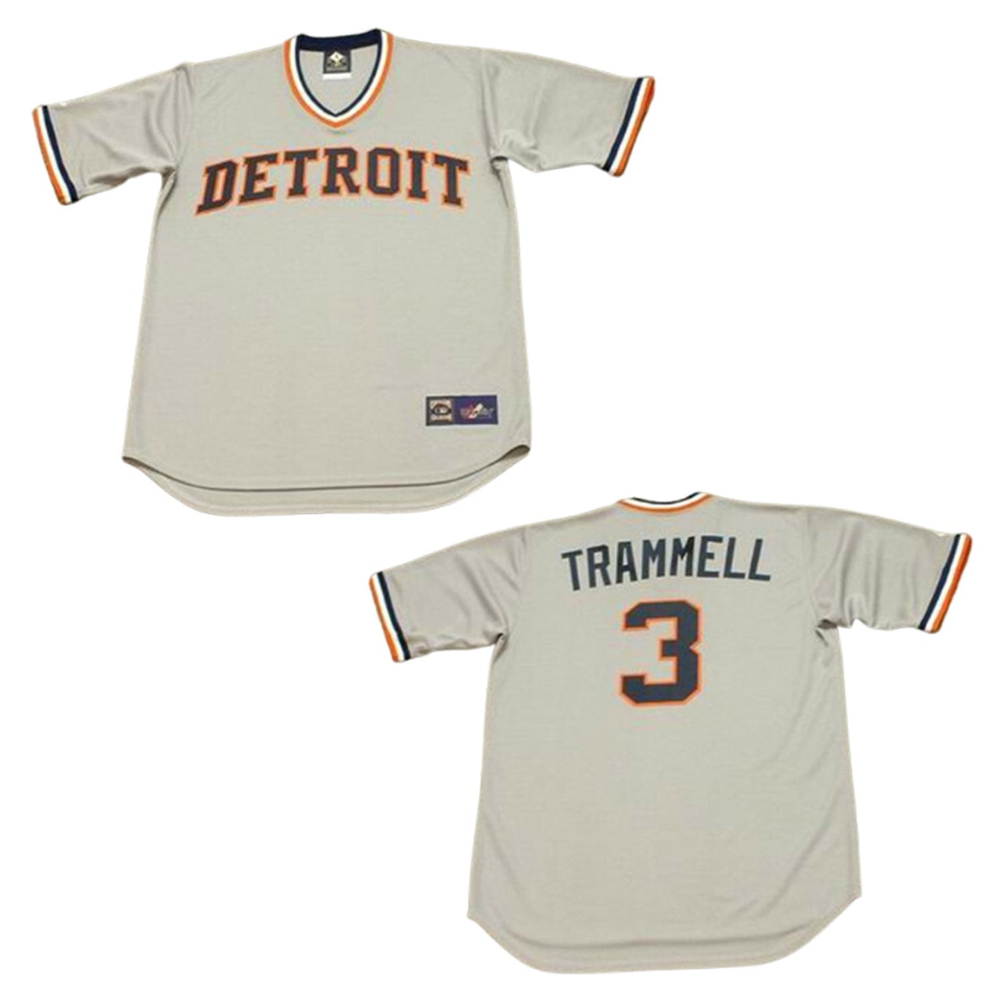Baseball Alan Trammell Detroit Tigers 3 Jersey
