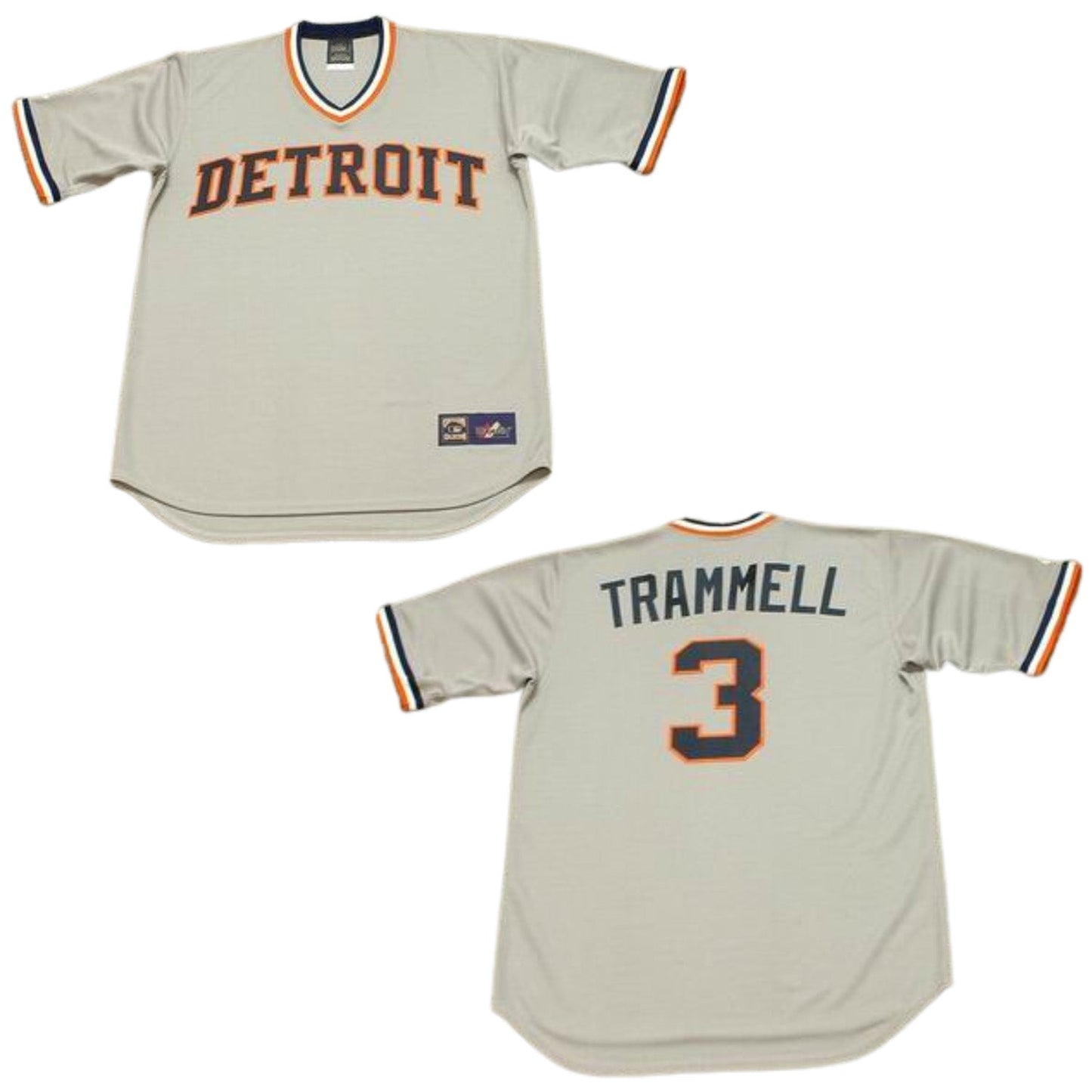 Baseball Alan Trammell Detroit Tigers 3 Jersey