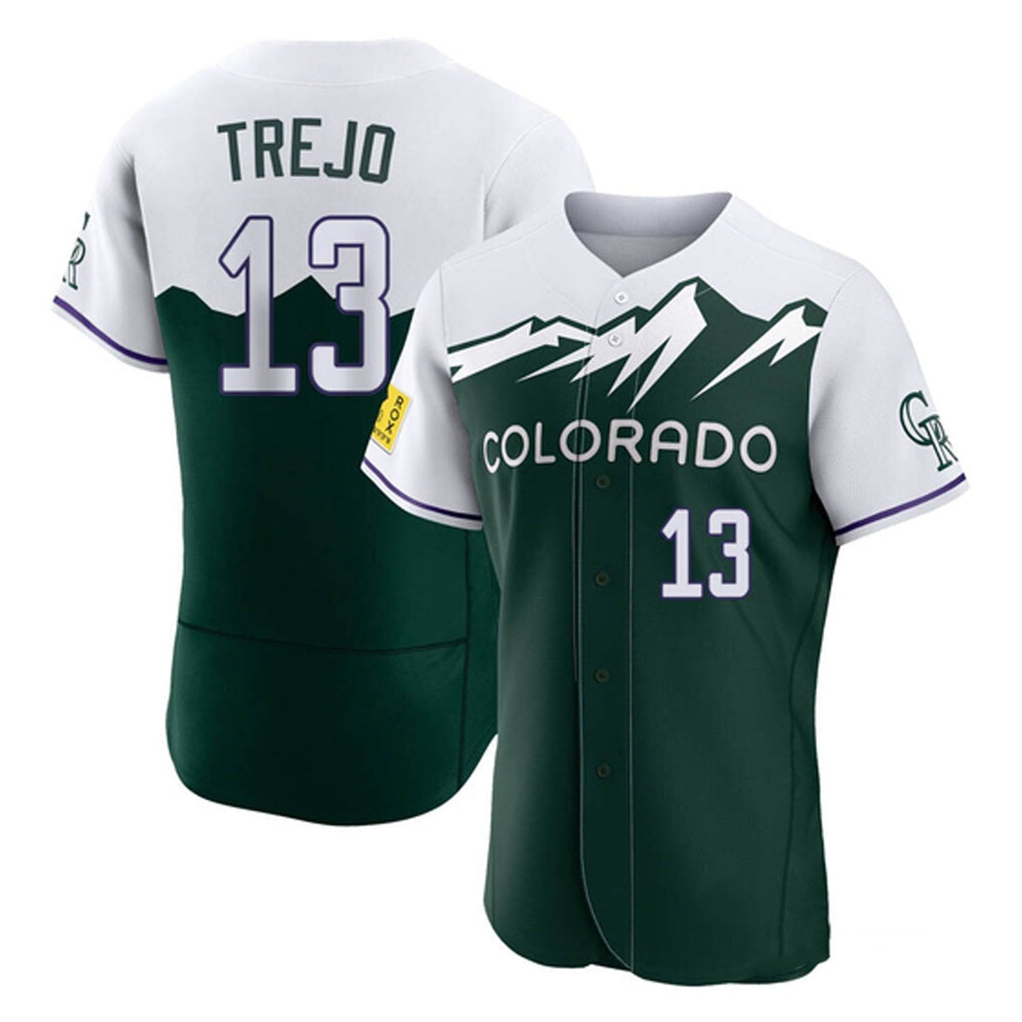 Baseball Alan Trejo Colorado Rockies 13 Jersey