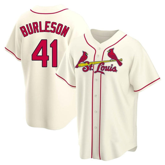 Baseball Alec Burleson St Louis Cardinals 41 Jersey