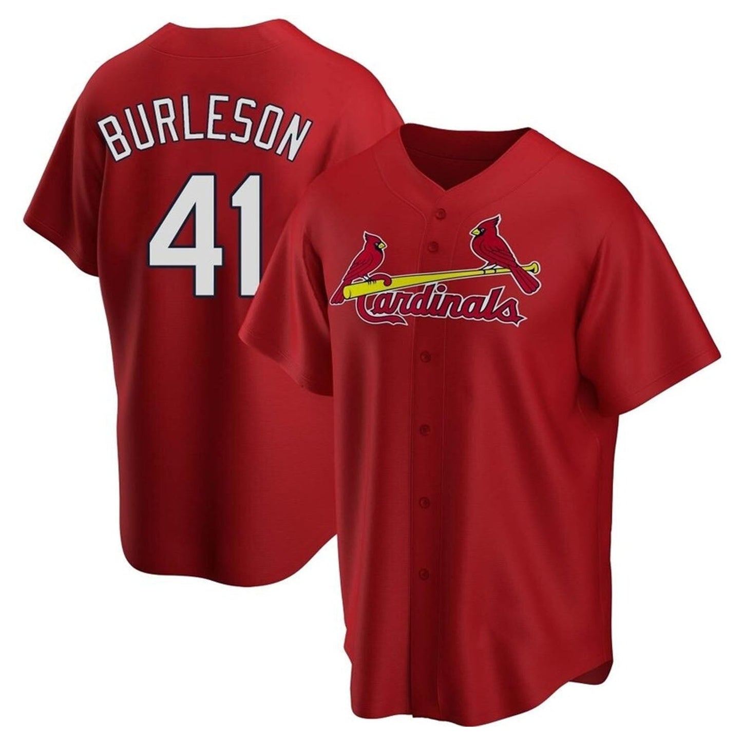 Baseball Alec Burleson St Louis Cardinals 41 Jersey