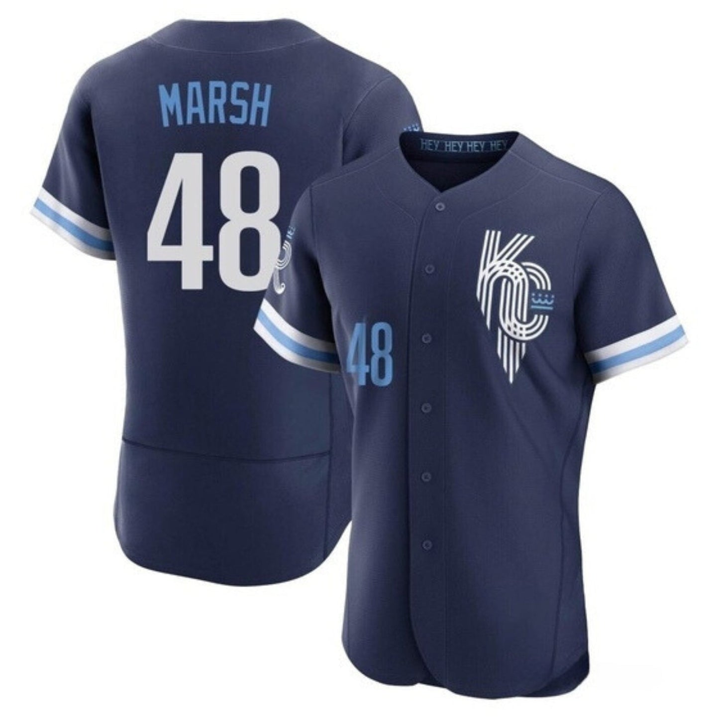 Baseball Alec Marsh Kansas City Royals 48 Jersey