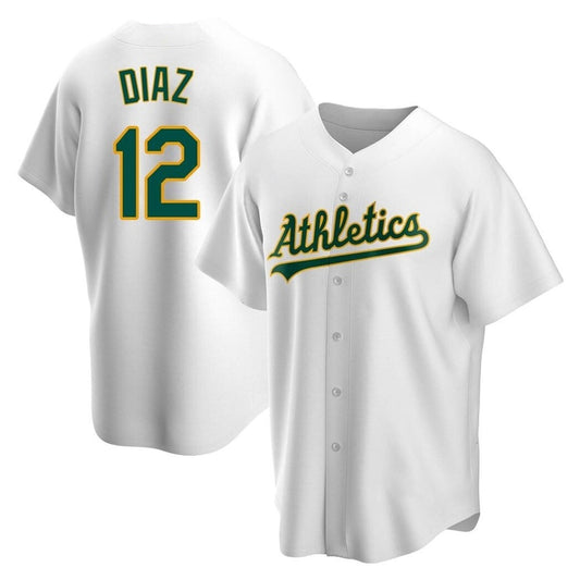 Baseball Aledmys Diaz Oakland Athletics 12 Jersey