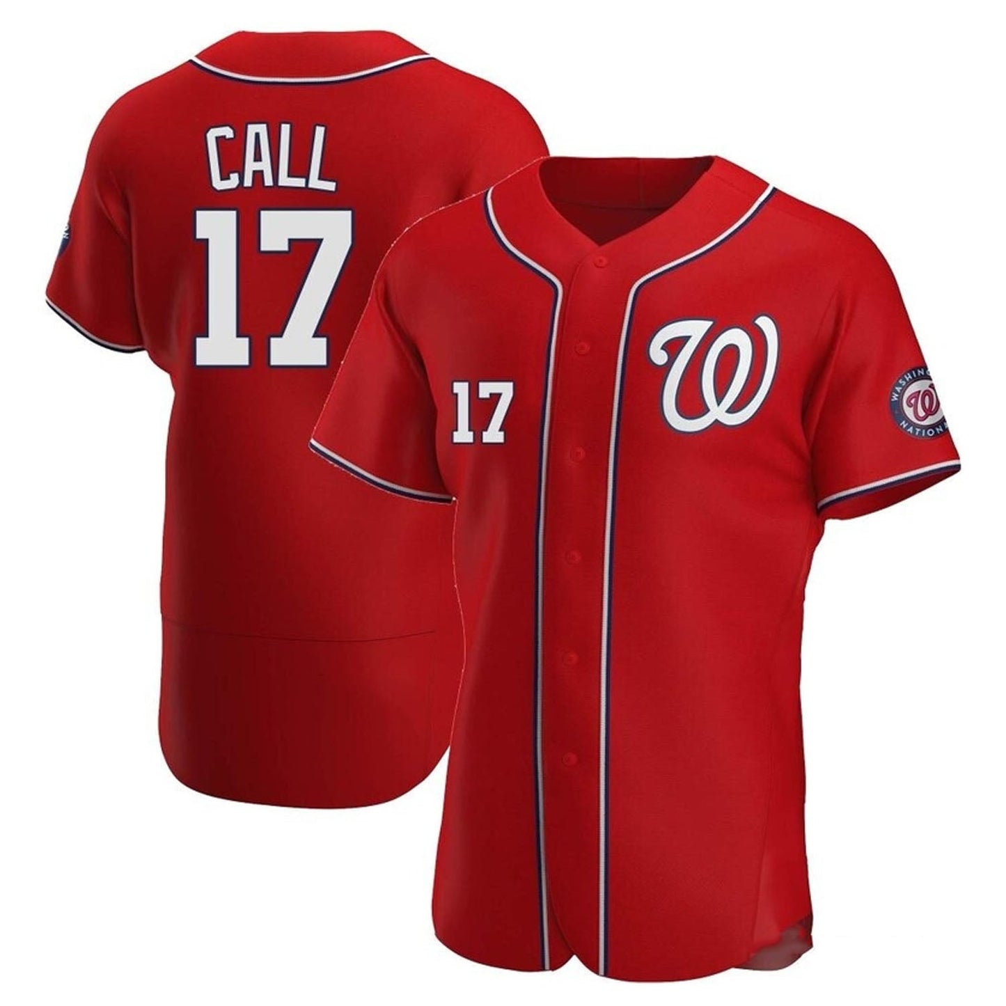 Baseball Alex Call Washington Nationals 17 Jersey