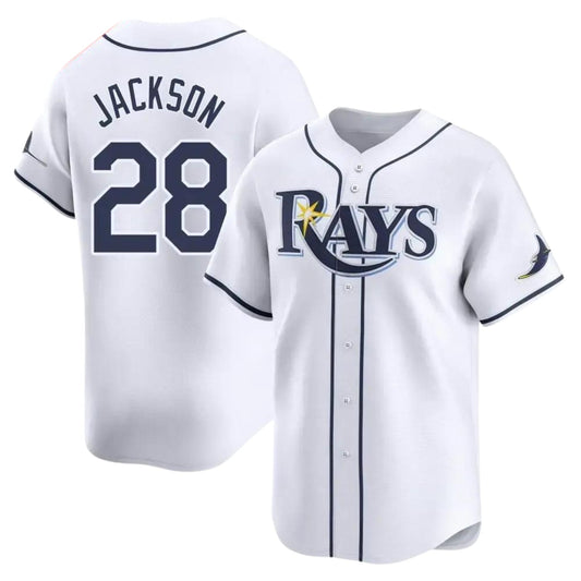 Baseball Alex Jackson Tampa Bay Rays 28 Jersey