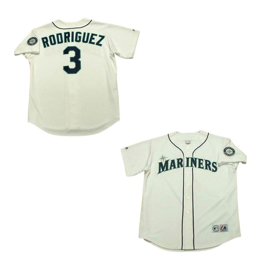 Baseball Alex Rodriguez Seattle Mariners 3 Jersey