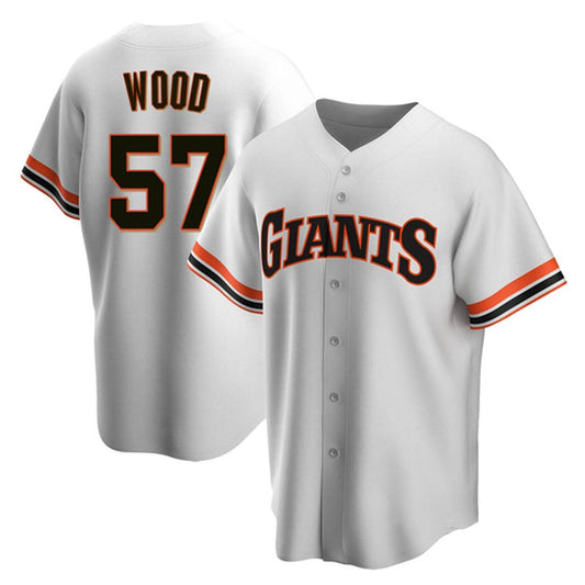 Baseball Alex Wood San Francisco Giants 57 Jersey