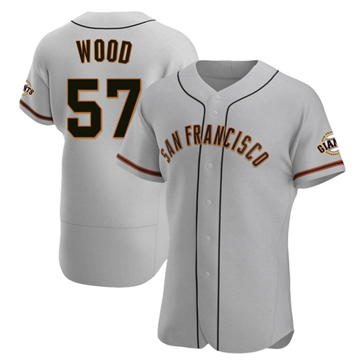 Baseball Alex Wood San Francisco Giants 57 Jersey