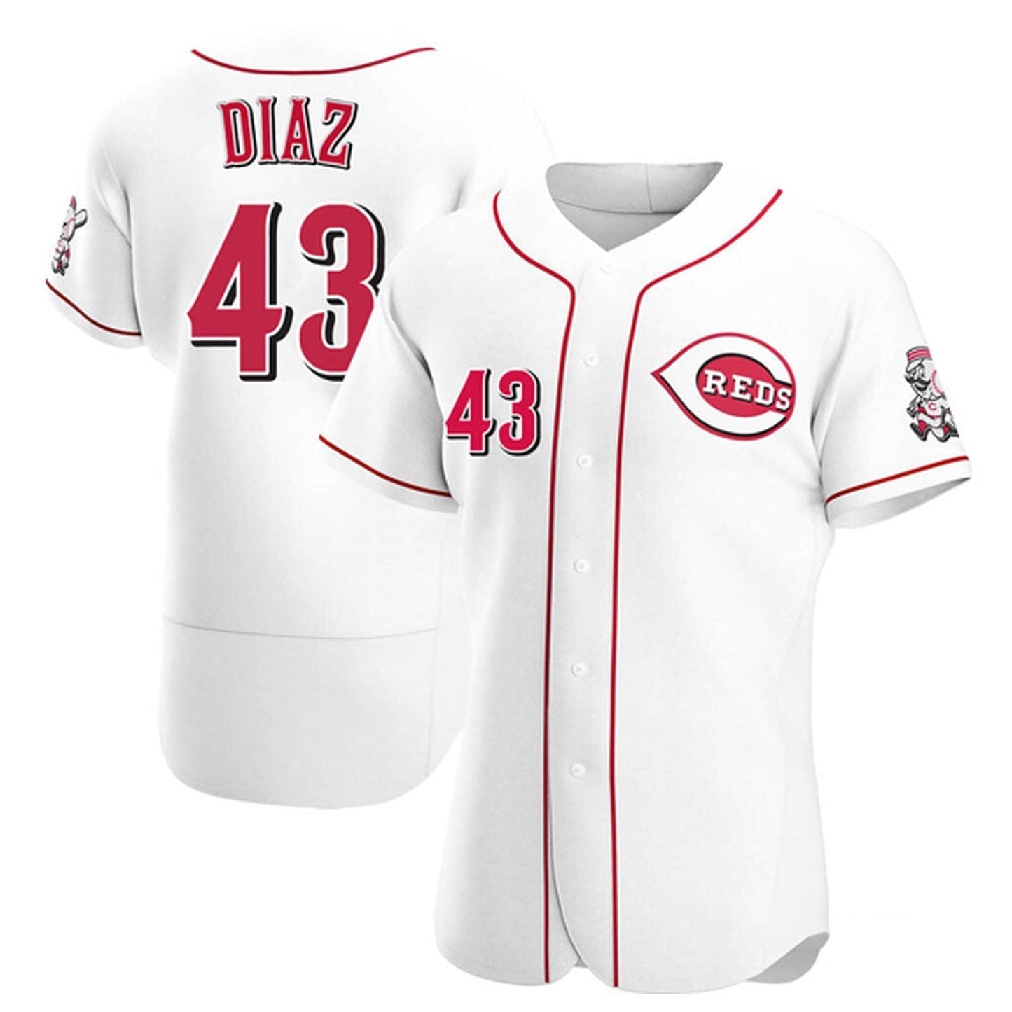 Baseball Alexis Diaz Cincinnati Reds 43 Jersey
