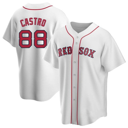 Baseball Allan Castro Boston Red Sox 88 Jersey