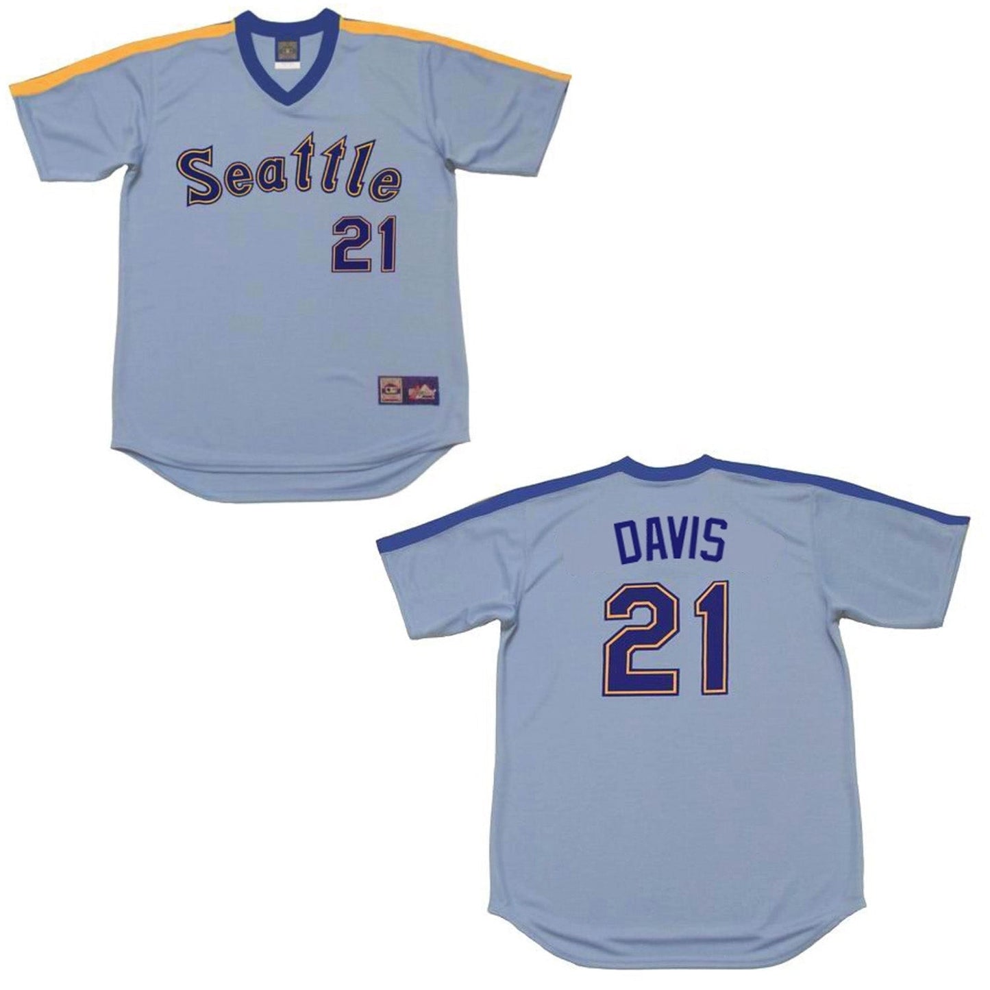 Baseball Alvin Davis Seattle Mariners 21 Jersey