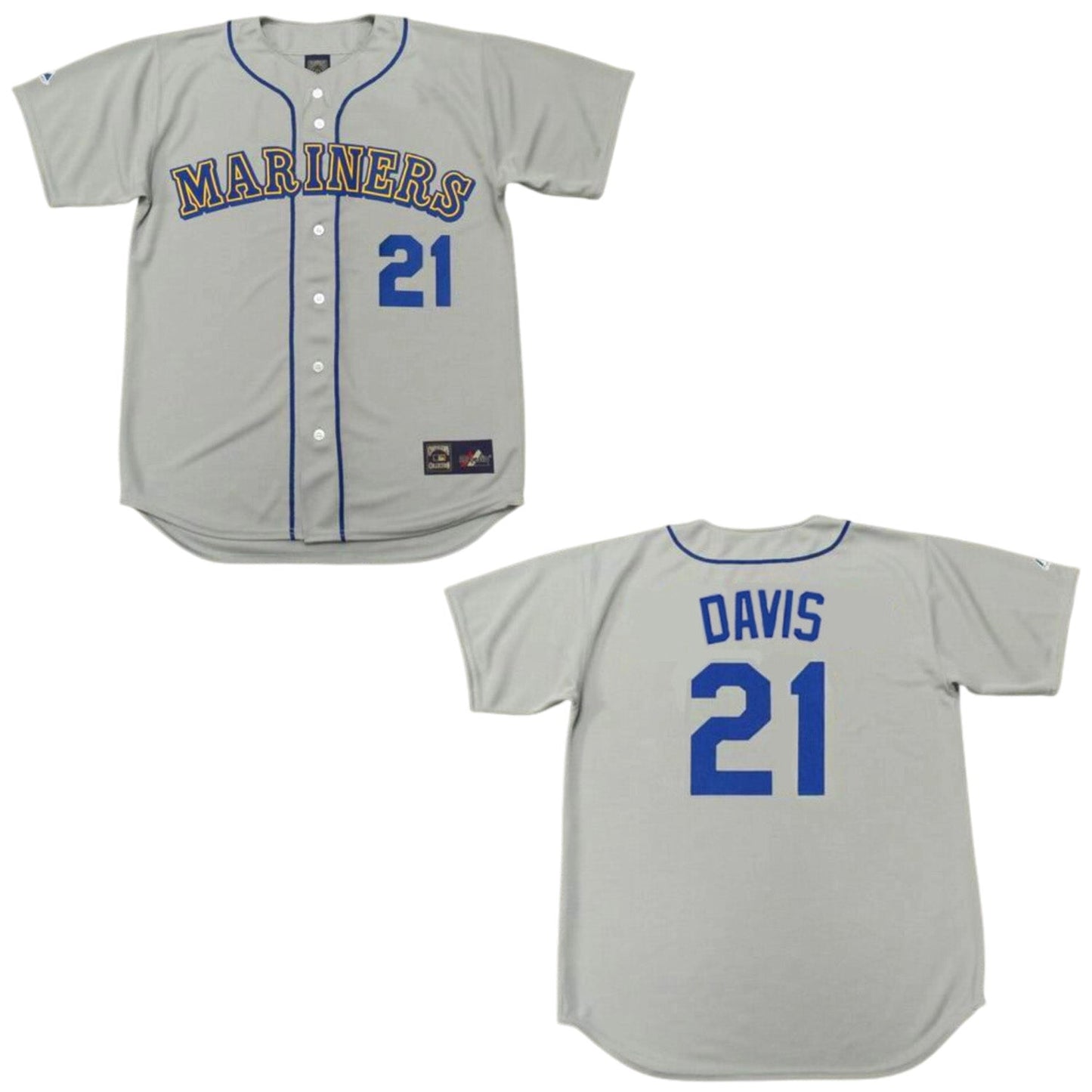 Baseball Alvin Davis Seattle Mariners 21 Jersey