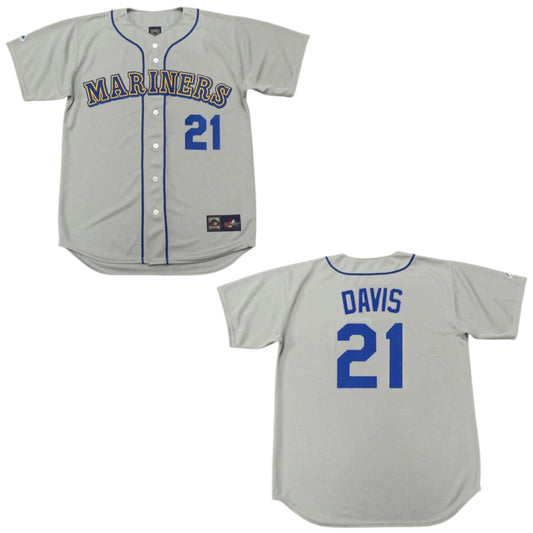 Baseball Alvin Davis Seattle Mariners 21 Jersey