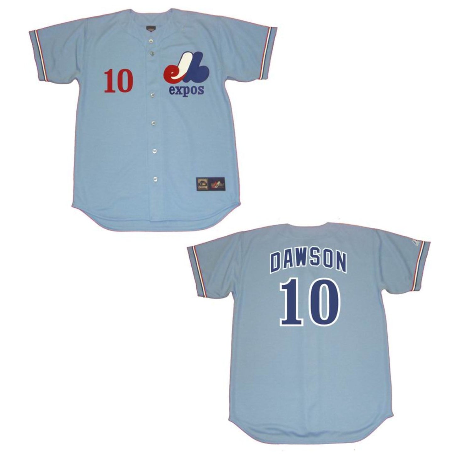 Baseball Andre Dawson Montreal Expos 10 Jersey