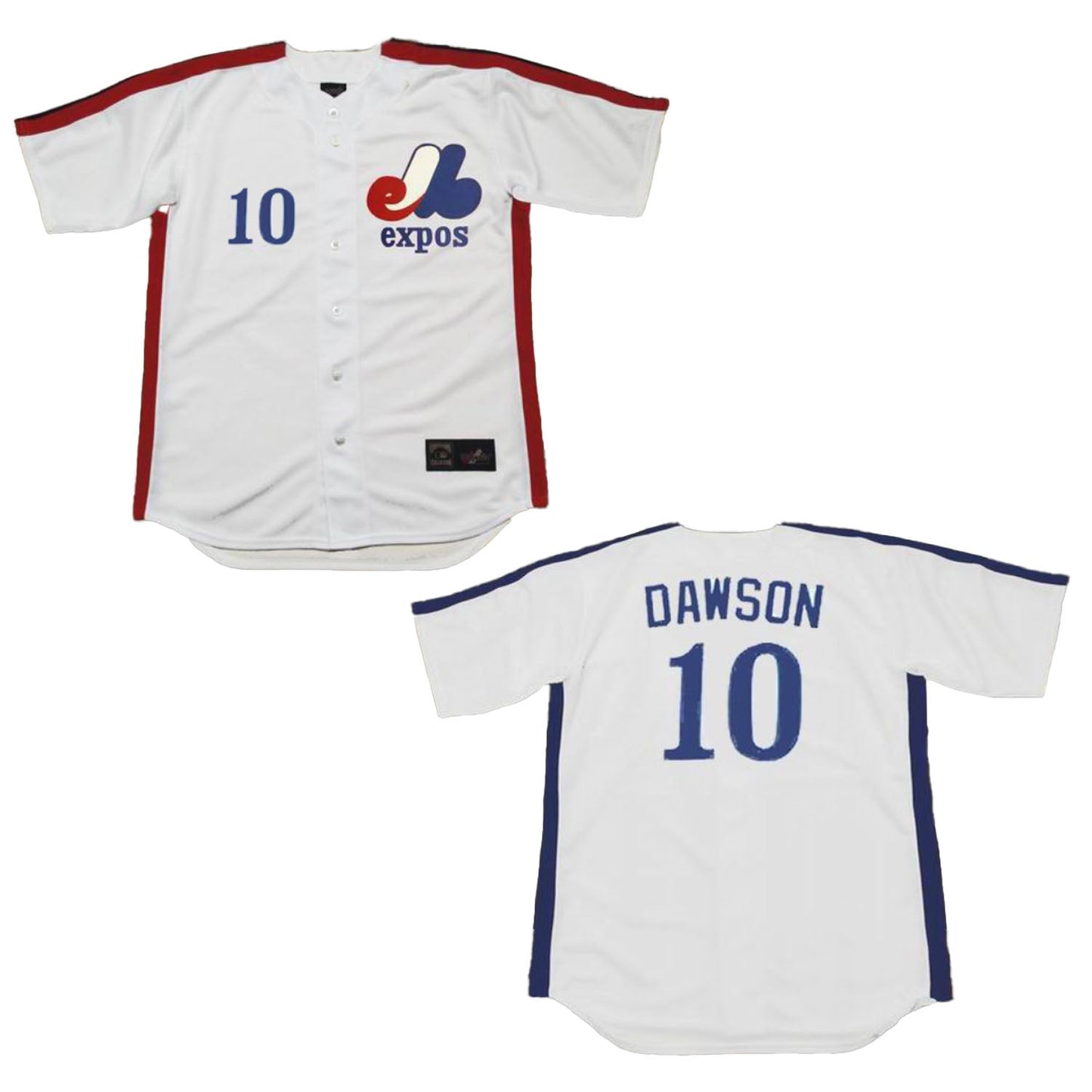 Baseball Andre Dawson Montreal Expos 10 Jersey