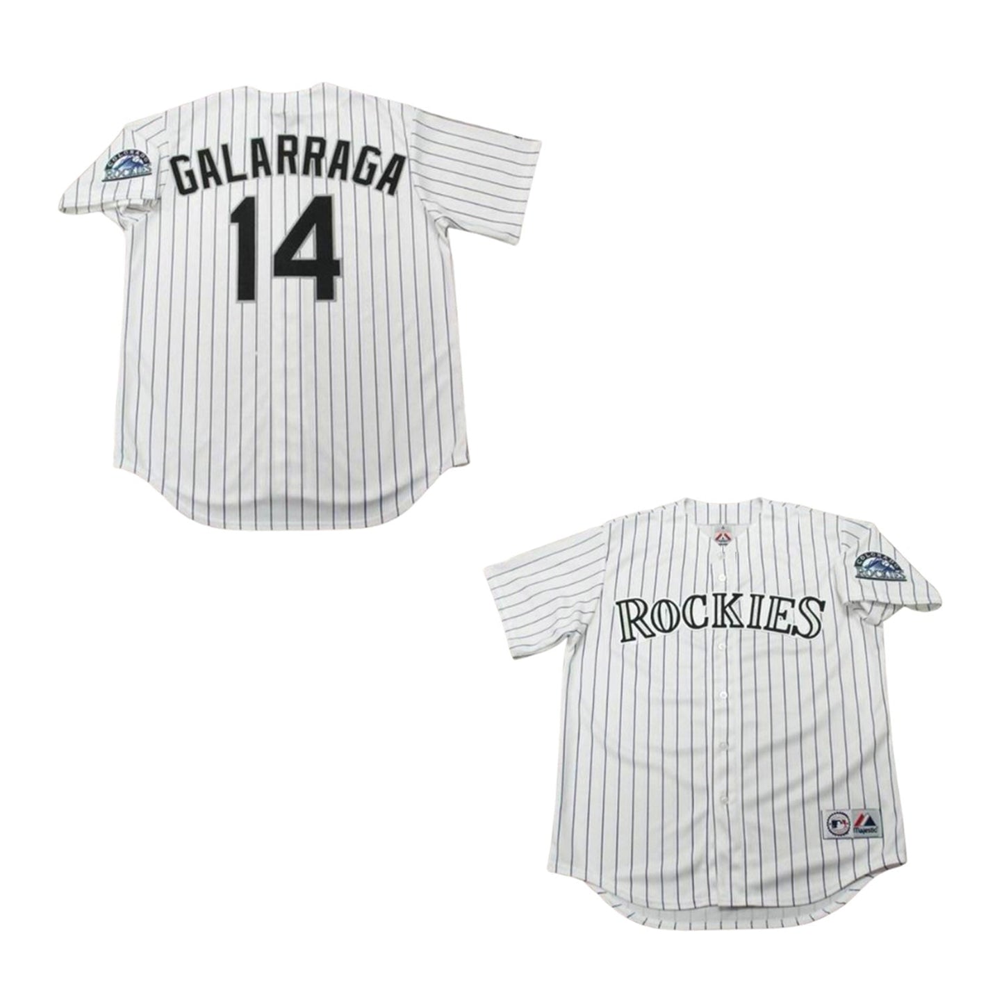 Baseball Andres Galarraga Colorado Rockies 14 Jersey