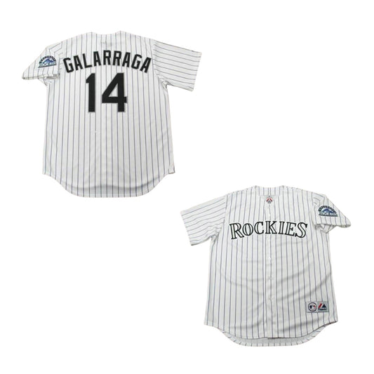 Baseball Andres Galarraga Colorado Rockies 14 Jersey