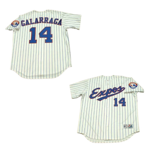Baseball Andres Galarraga Montreal Expos 14 Jersey