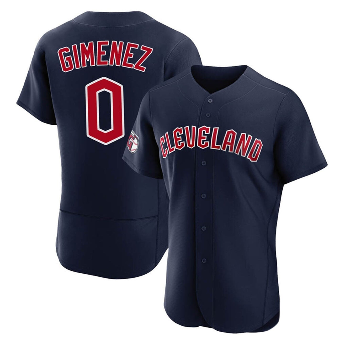 Baseball Andres Gimenez Cleveland Indians 0 Jersey