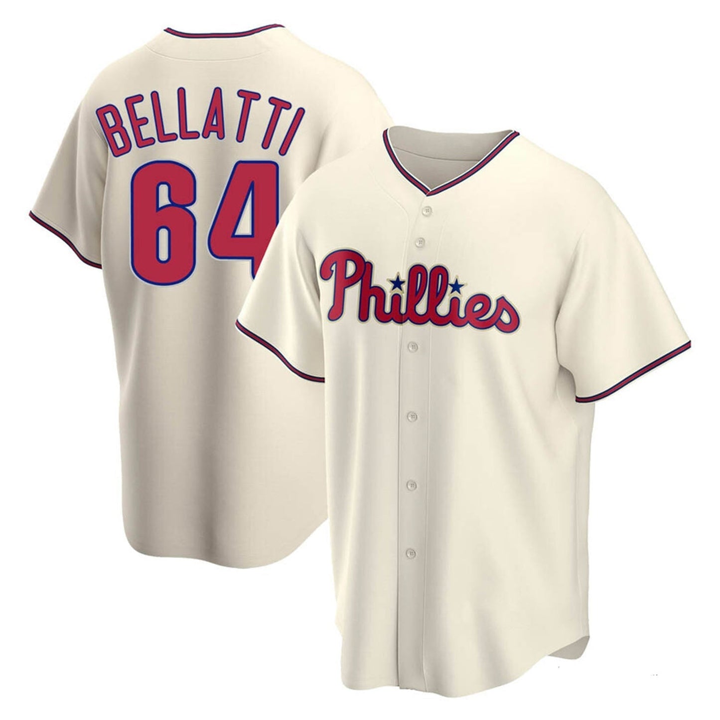 Baseball Andrew Bellatti Philadelphia Phillies 64 Jersey