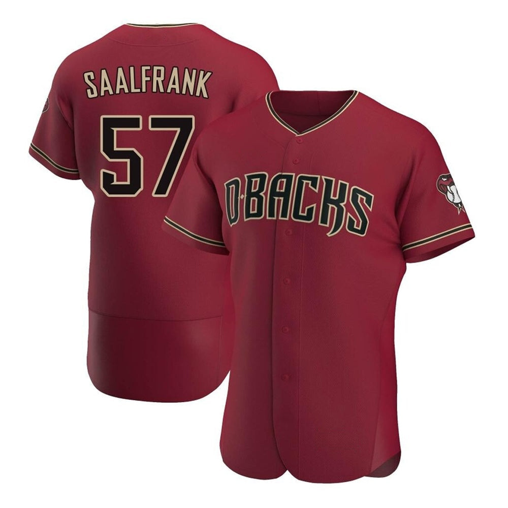 Baseball Andrew Saalfrank Arizona Diamondbacks 57 Jersey