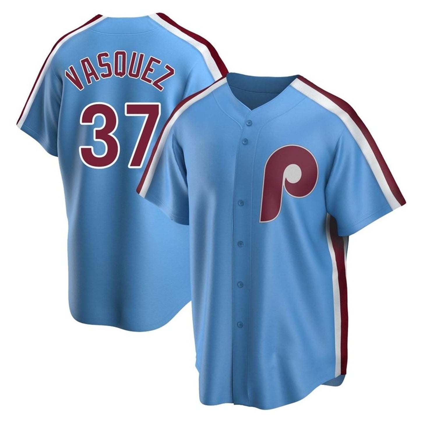 Baseball Andrew Vasquez Philadelphia Phillies 37 Jersey