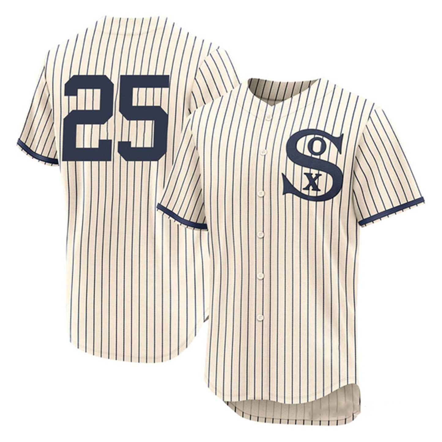 Baseball Andrew Vaughn Chicago White Sox 25 Jersey