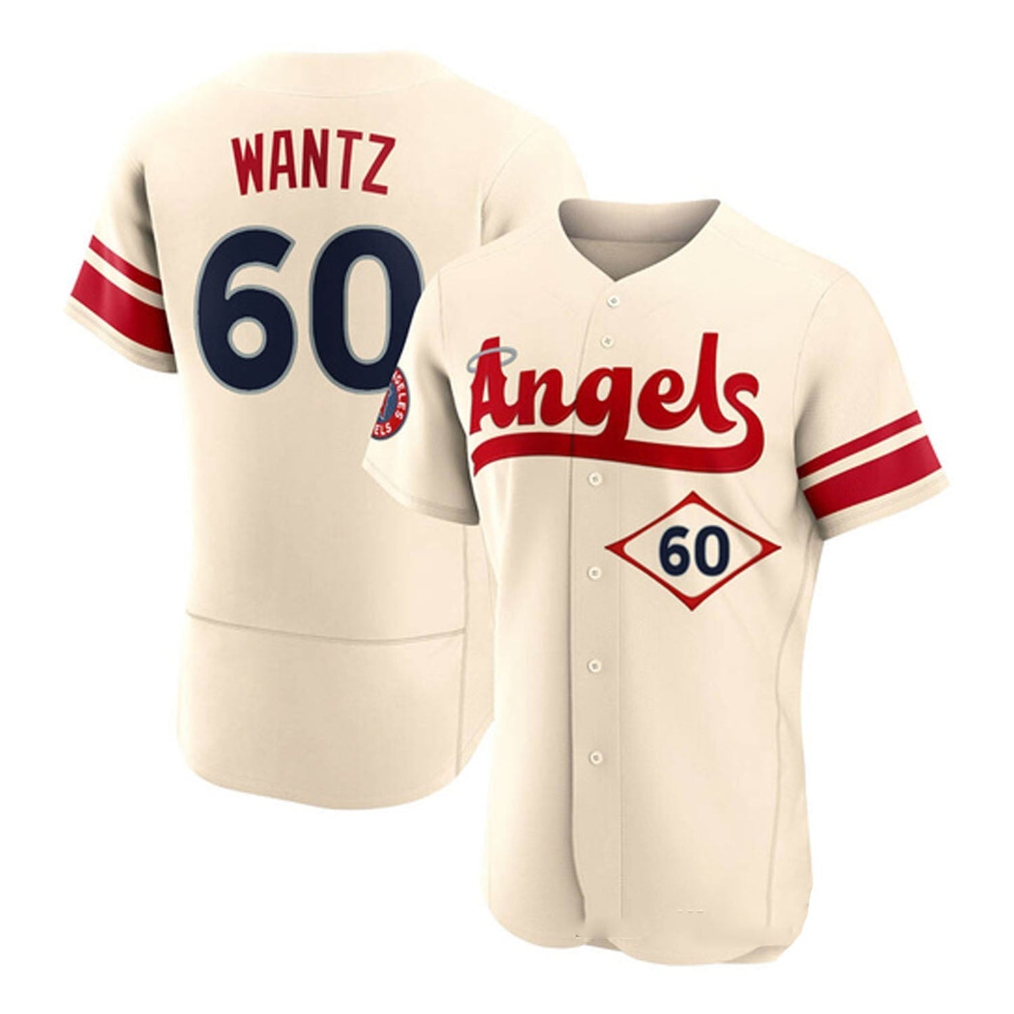 Baseball Andrew Wantz Los Angeles Angels 60 Jersey