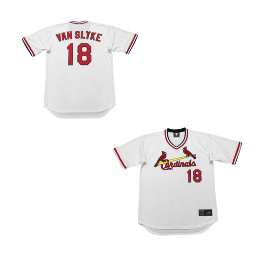 Baseball Andy Van Slyke Saint Louis Cardinals 18 Jersey