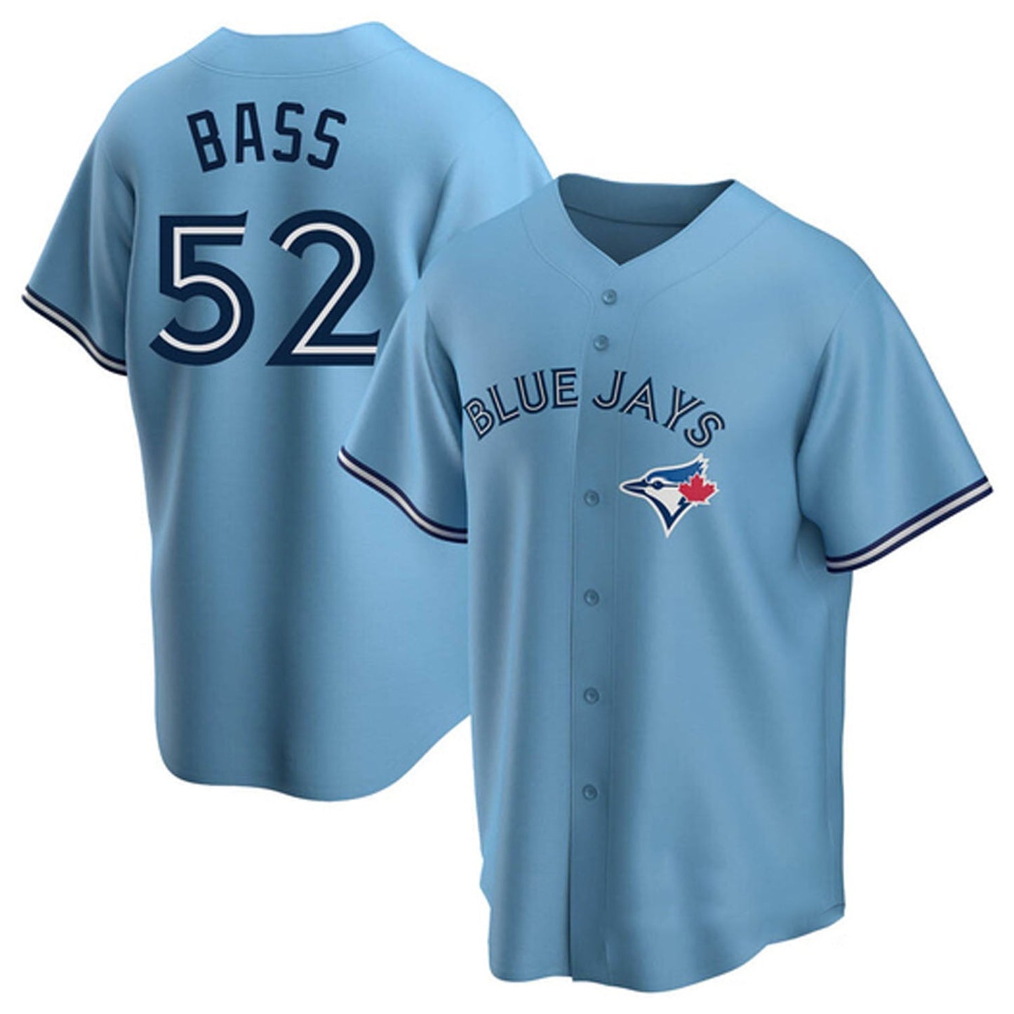 Baseball Anthony Bass Toronto Blue Jays 52 Jersey
