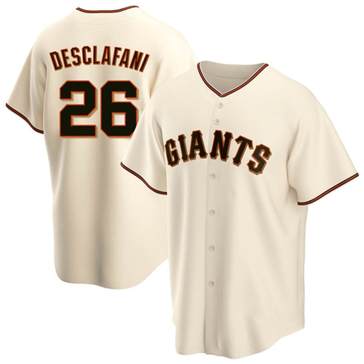 Baseball Anthony DeSclafani San Francisco Giants 26 Jersey