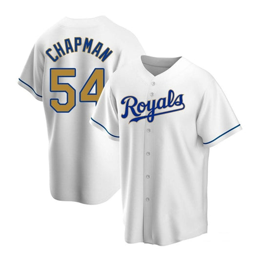 Baseball Aroldis Chapman Kansas City Royals 54 Jersey