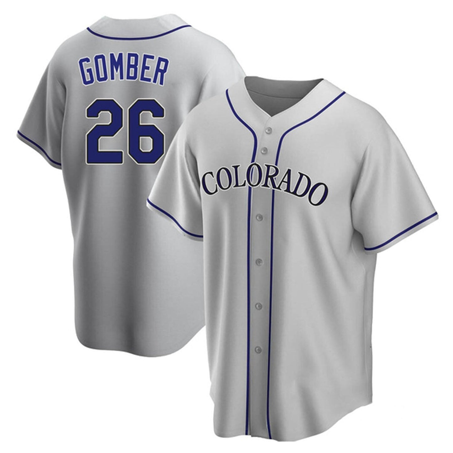 Baseball Austin Gomber Colorado Rockies 26 Jersey