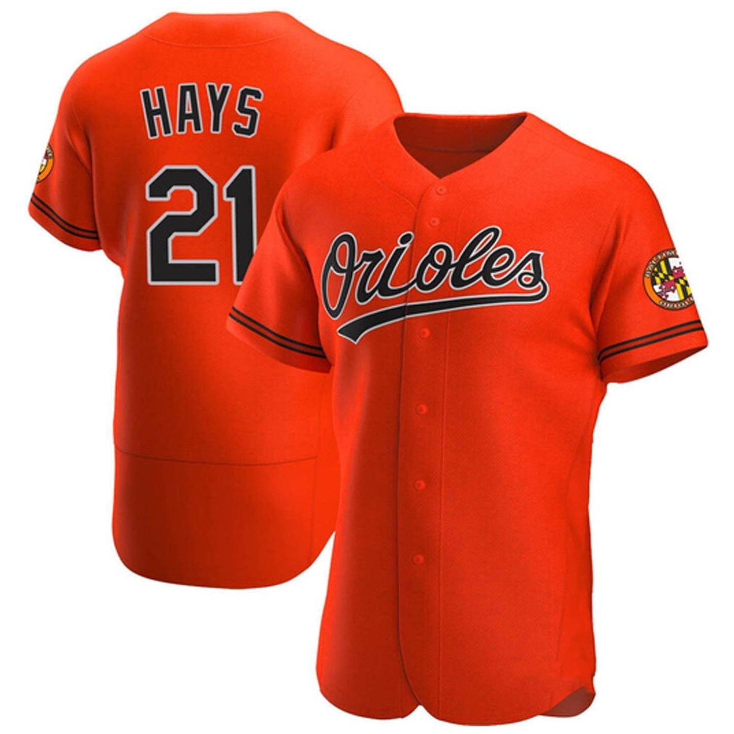 Baseball Austin Hays Baltimore Orioles 21 Jersey