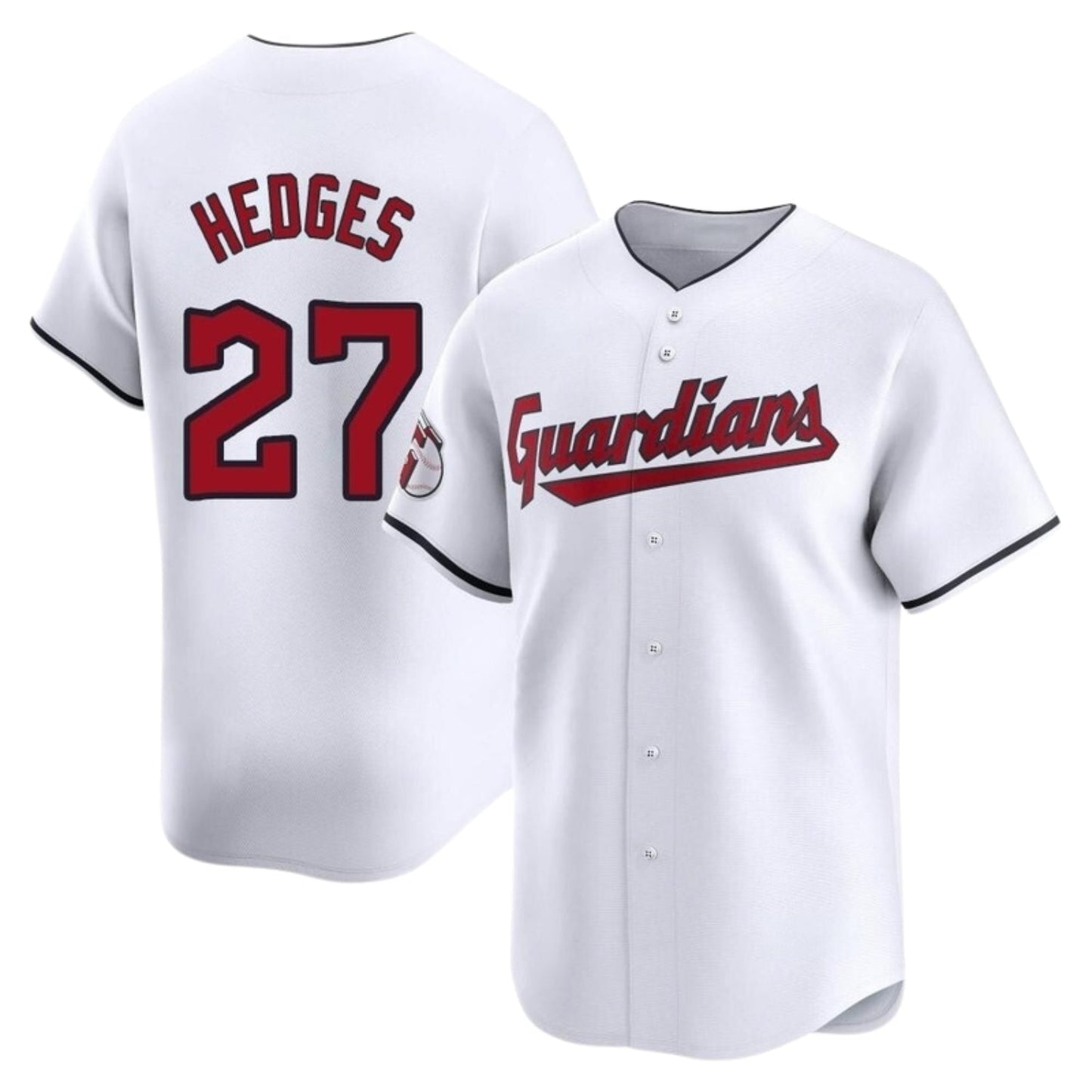 Baseball Austin Hedges Cleveland Guardians 27 Jersey