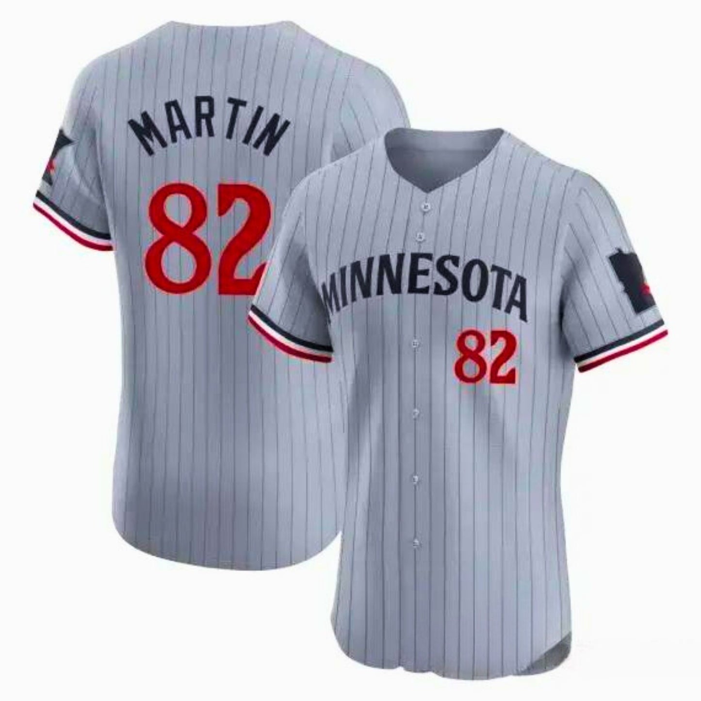Baseball Austin Martin Minnesota Twins 82 Jersey