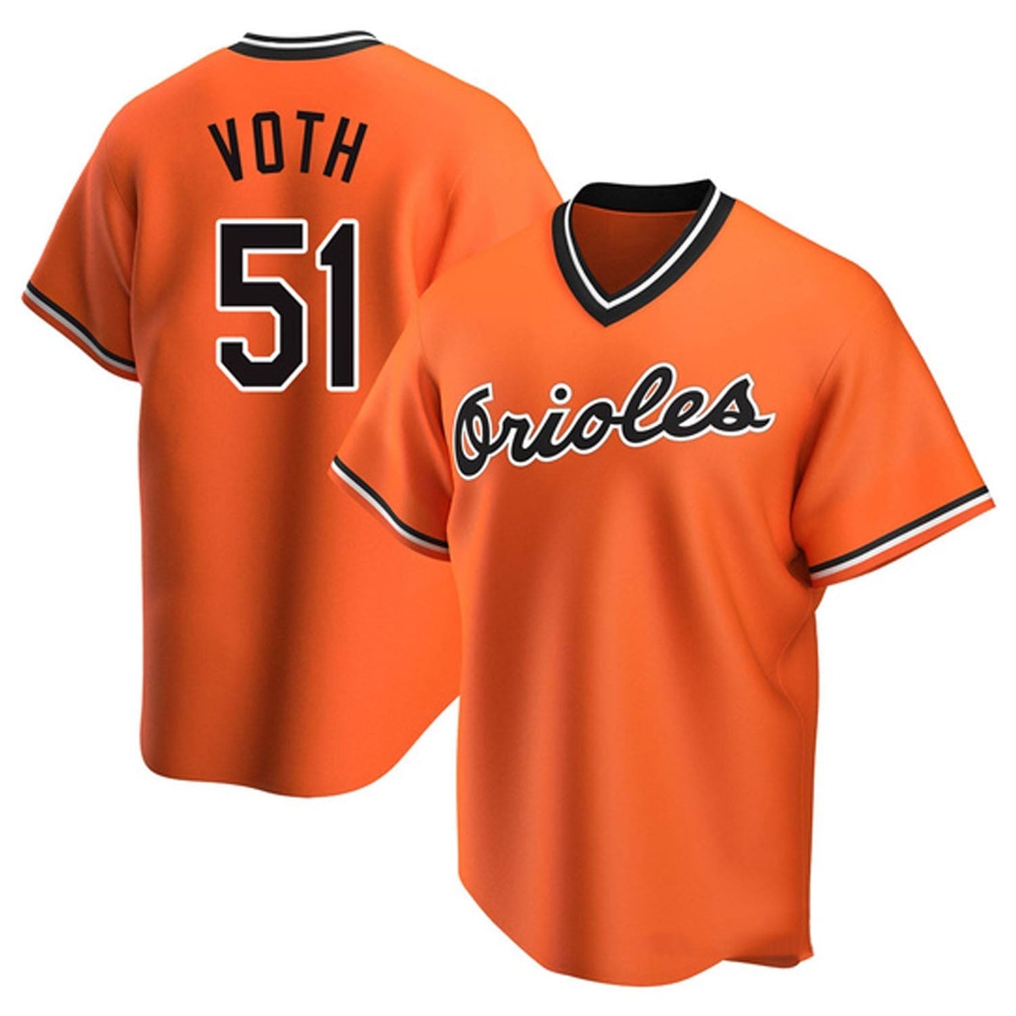 Baseball Austin Voth Baltimore Orioles 51 Jersey