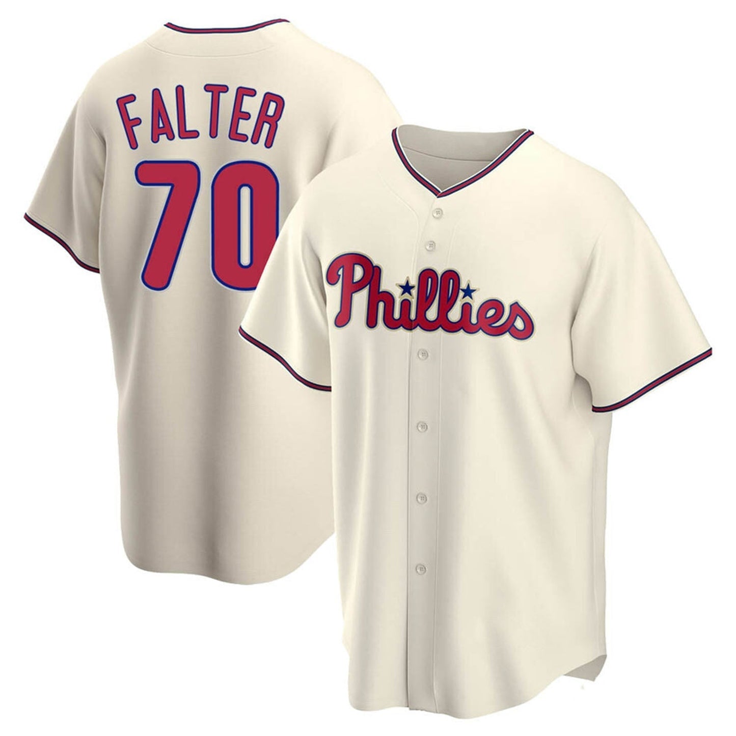 Baseball Bailey Falter Philadelphia Phillies 70 Jersey