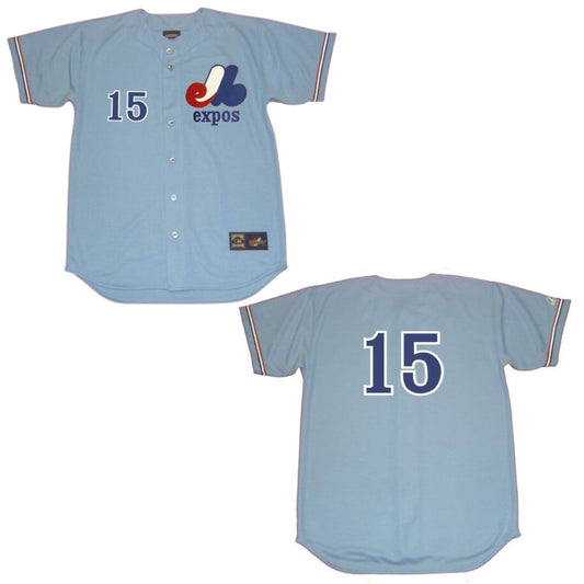 Baseball Balor Moore Montreal Expos 15 Jersey