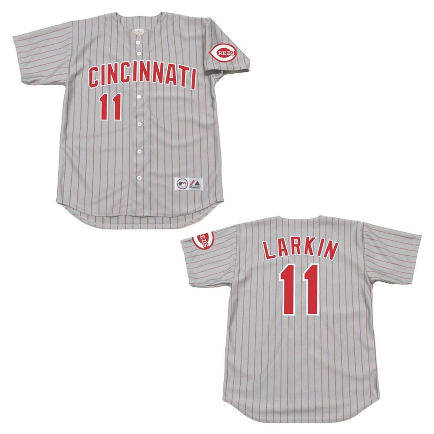 Baseball Barry Larkin Cincinnati Reds 11 Jersey