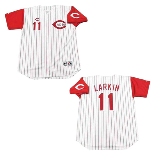 Baseball Barry Larkin Cincinnati Reds 11 Jersey