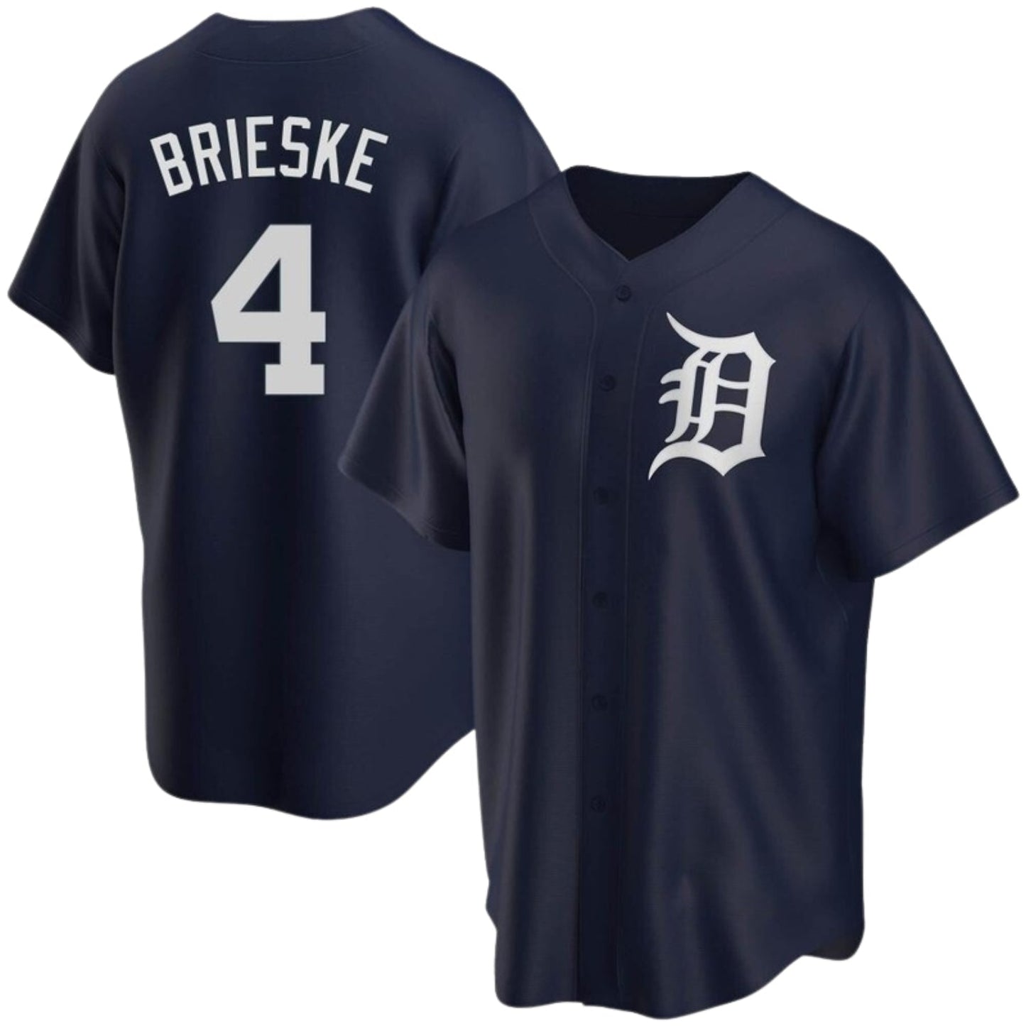 Baseball Beau Brieske Detroit Tigers 4 Jersey