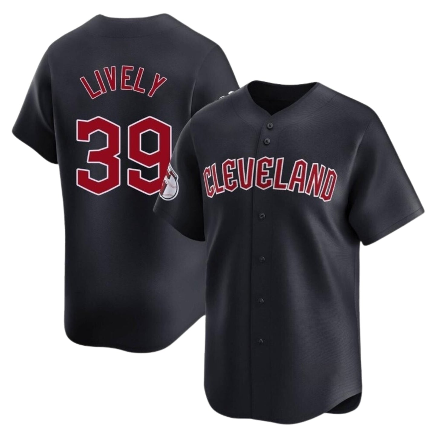 Baseball Ben Lively Cleveland Guardians 39 Jersey