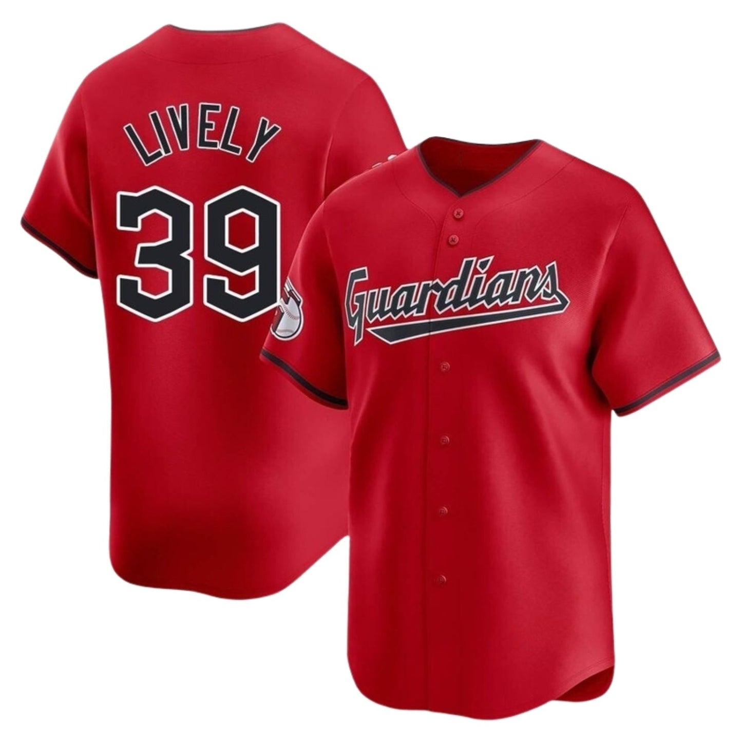 Baseball Ben Lively Cleveland Guardians 39 Jersey