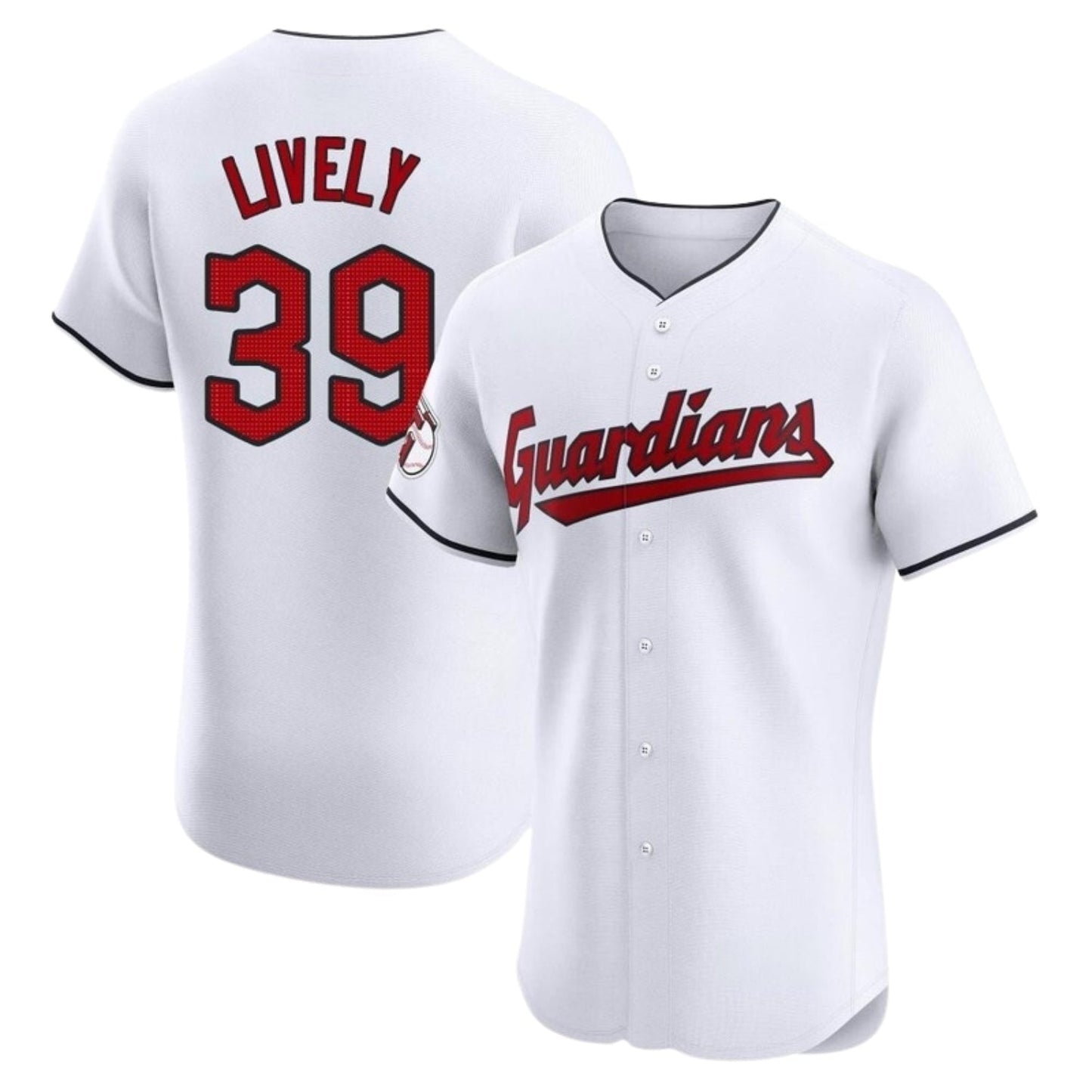 Baseball Ben Lively Cleveland Guardians 39 Jersey