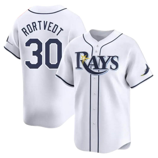 Baseball Ben Rortvedt Tampa Bay Rays 30 Jersey
