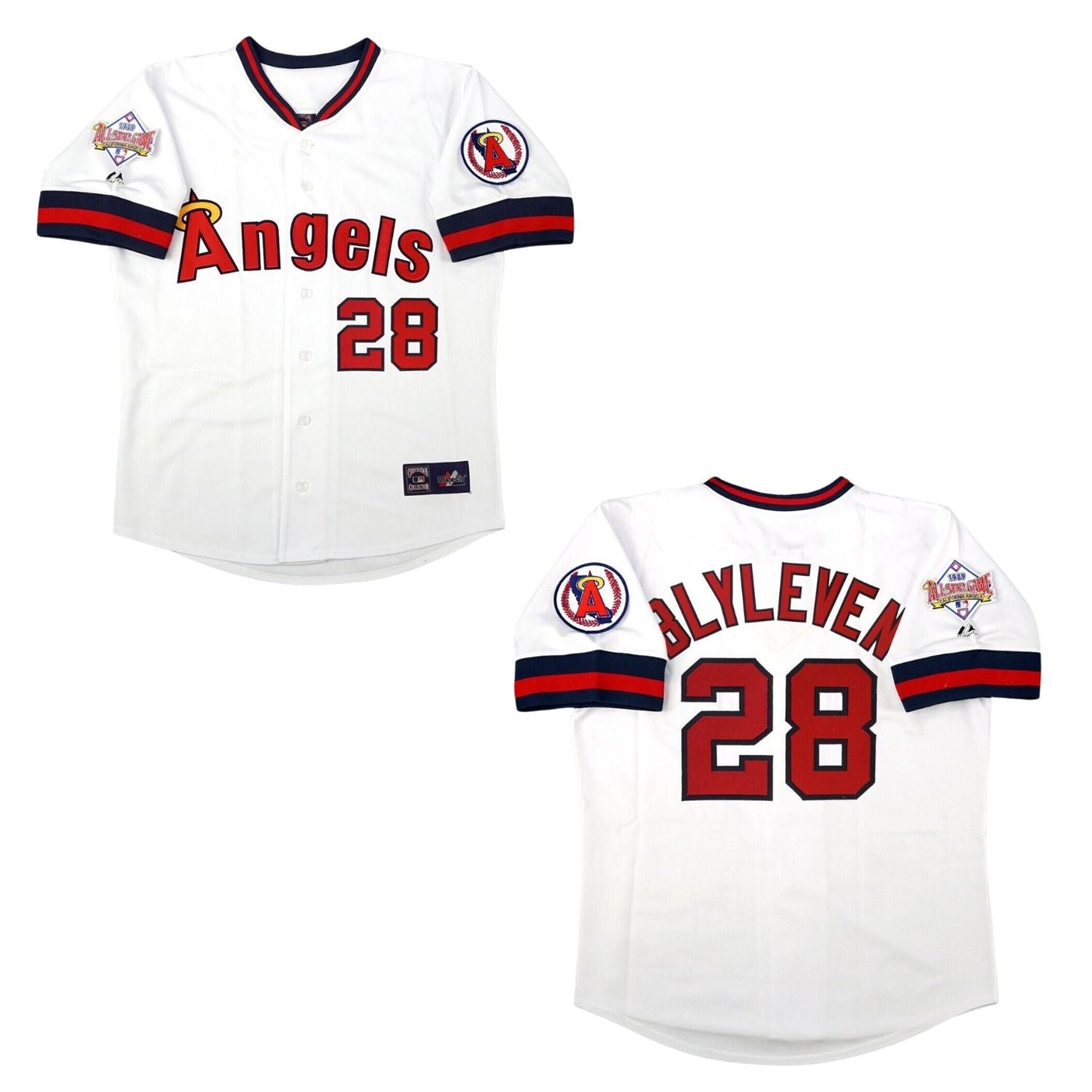 Baseball Bert Blyleven California Angels 28 Jersey